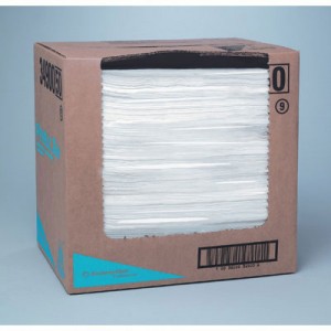 WYPALL X60 TERI Reinforced Towels, Flat Sheet, 12 1/2x16 4/5, White, 150/Box