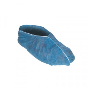 KLEENGUARD A10 LightDuty Shoe Covers, Polypropylene, Universal, Blue
