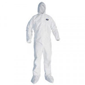 Coverall Tyvek Elastic Wrist&Ankle w/Hood 3-XL 25/CS