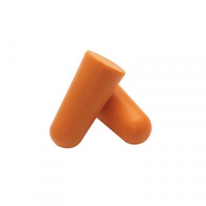 Earplugs, Foam, Disposable, Bullet Shaped, 200/Pack