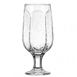 Chivalry Pedestal Glasses, Beer, 12oz, 7" Tall