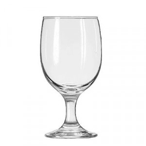 Embassy Footed Drink Glasses, Goblet, 11.5oz, 6 1/8" Tall