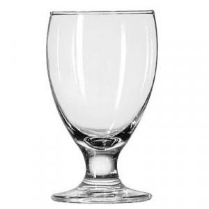 Embassy Footed Drink Glasses, Banquet Goblet, 10.5oz, 5 1/4" Tall