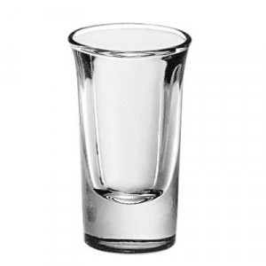 Whiskey Service Drinking Glasses, Tall Whiskey, 1 oz., 2-7/8 Inch Height