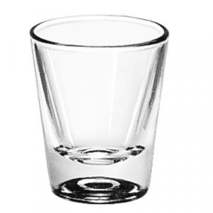 Whiskey Service Drinking Glasses, Whiskey, 1-1/4 oz., 2-3/8 Inch Height