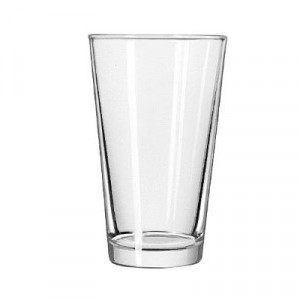 Restaurant Basics Glass Tumblers, Mixing Glass, 16oz, 5 7/8" Tall