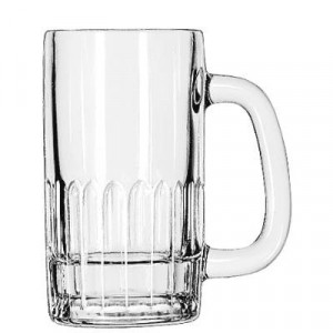 Glass Mugs and Tankards, Mug, 12oz, 5 5/8" Tall