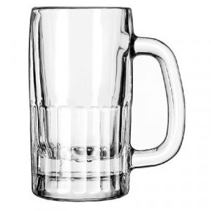 Glass Mugs & Tankards, Mug, 10oz, 5 3/4" Tall