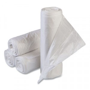 Bag Can Liner Low-Density 38x58 60 Gal 1.15 Mil Clear 20/Roll 5 Rolls/Carton