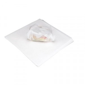 Deli Wrap Dry Waxed Paper Flat Sheets, 12x12, White, 1000/Pack