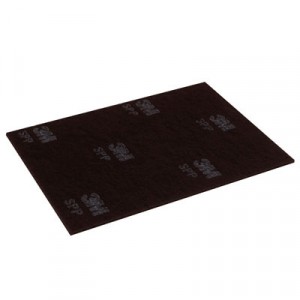Scotch-Brite Surface Preparation Pad, 14 in x 32 in, Black/Gray