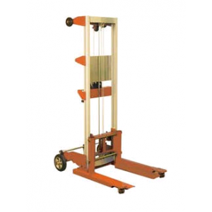 Winch Hand Lift Truck 400lb 120" Lift Fixed Legs