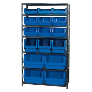 Magnum Bin Unit 18" x 42" x 75" Blue