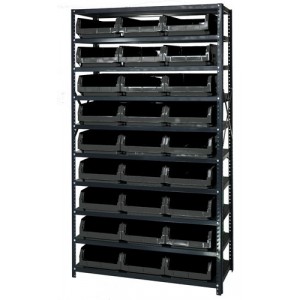 Magnum Bin Unit 18" x 42" x 75" Black