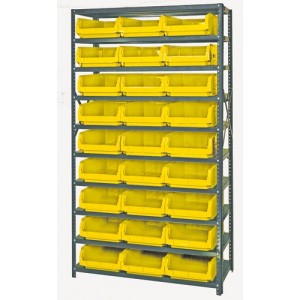 Magnum Bin Unit 18" x 42" x 75" Yellow