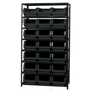 Magnum Bin Unit 18" x 42" x 75" Black