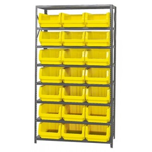 Magnum Bin Unit 18" x 42" x 75" Yellow