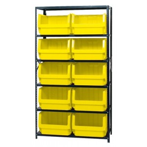 Magnum Bin Unit 18" x 42" x 75" Yellow