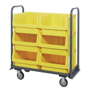 Magnum Bin Transport Truck 18" x 42" x 47" Yellow