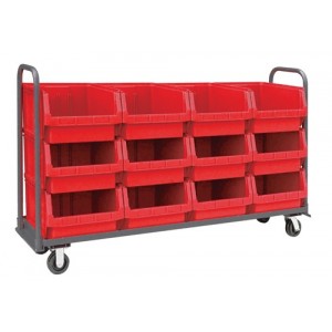 Magnum Bin Transport Truck 18" x 78" x 47" Red