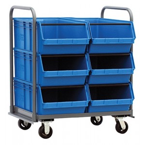 Magnum Bin Transport Truck 30" x 42" x 47" Blue