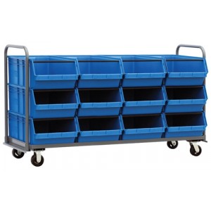 Magnum Bin Transport Truck 30" x 78" x 47" Blue