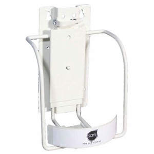 Universal 3-in-1 Sani-Bracket, Plastic/Vinyl-Coated Wire