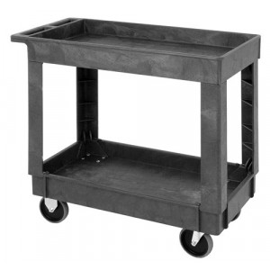 Polymer Mobile Cart 34-1/4" x 17-1/2" x 32-1/2"