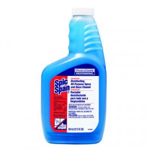 Disinfecting All-Purpose Spray & Glass Cleaner, Concentrate Liquid, 22oz. Bottle