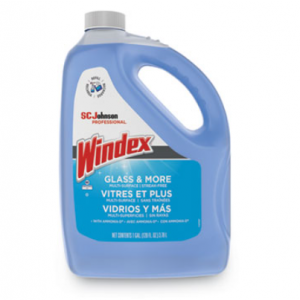Windex Glass Cleaner Gallon Refill 4/CS