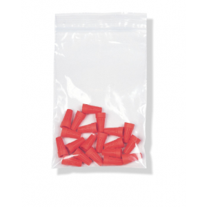 Bag Poly 1x1 2Mil Clear Ziplock 1000/CS