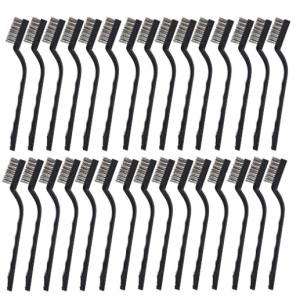 Brush Mini Wire Stainless Steel 1.6' 30/PKG