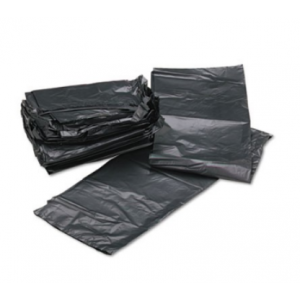 Bag Can Liner 24x24 8mic High Density 7-10Gal Black 50/RL 20/CS 64/plt