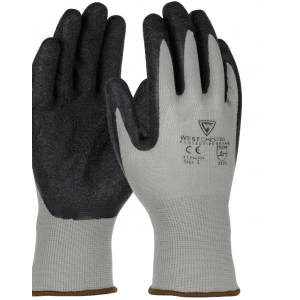 Glove Seamless Knit Nylon Small W/Latex Coated Grip On Palm & Fingers