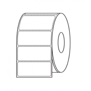 Label Thermal Transfer DuraScan 4x6 3"Core Plastic Matte White 1000/RL4/C