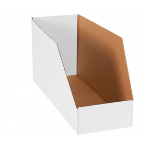 Bin Box 8x24x12 White 25/300