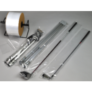 Tubing Poly 40x1200' 2Mil Clear 72#/RL