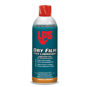 Lubricant Dry Film PFTE White 16oz. Net 11oz.