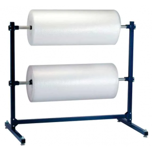 Dispenser Stand 59" Double Roll Steel For Bubble Wrap