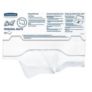 Toilet Seat Covers 15x18 125/PKG 24/PACKS/CS