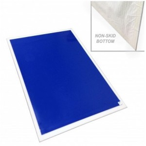 Mat Tacky Tray PVC 26x38 for 24x36 Rigid W/Rubber Non Skidding