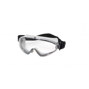 Safety Goggles Fortis II AS/AF Clr Lens Gry IV Frm Elastic Strp