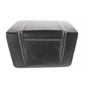 Edge Protector 2.5x1.75 Black Plastic 122B 1000/CS