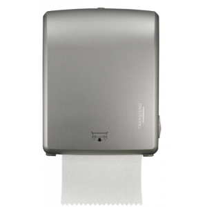 Towel Dispenser Transcend Mechanical Pull-Down Faux Stainless 1/CS