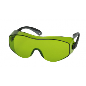 Safety Glasses Rimless Green UV IR Filter Shade 1.7 Lens
