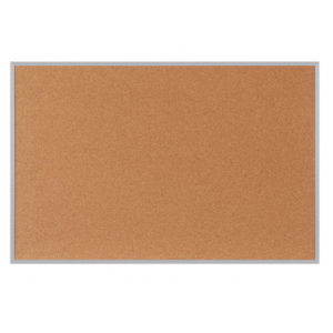 Frame 3x2' Cork Board with Aluminum