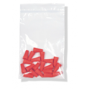 Bag Poly 2x2 4Mil Clear Ziplock 1000/CS