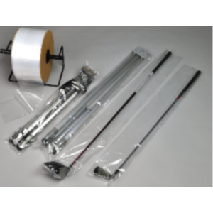 Tubing Poly 6x725' 6Mil Clear