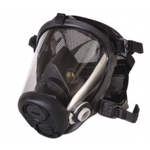 Mask Silicone Full Facepiece Respirator with 5 Point Harness Small