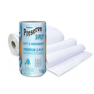 Household Roll Towel 11x9 2Ply Paper 85SHT/RL 30/CS  24/PLT